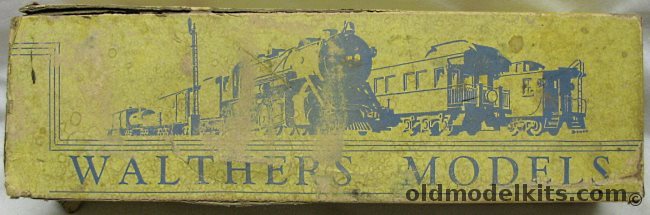 Walthers 1/48 40' Steel Box Car - O Scale Craftsman Kit, 3800 plastic model kit